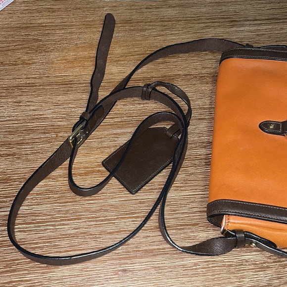 Vintage Lauren Ralph Lauren Leather 1967 Crossbody Bag - Picture 11 of 15